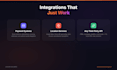 integrate stripe payments, google maps, and third party apis