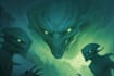 draw a fantasy creature, monster, alien in my style