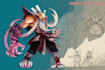 draw fantasy monster design for dnd illustration