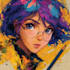 draw anime character illustration