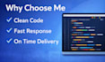 node js bugs, debug API and improve backend performance fast