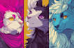 draw custom furry art anthro character furry ref sheet