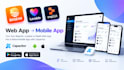 convert base44 or lovable web app to ios and android app with capacitor publish