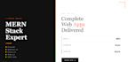 build a full stack mern web application for your business