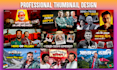 design view and CTR boosting youtube thumbnails