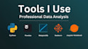 do data analysis using python, pandas and visualization
