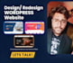 build wordpress website, custom wordpress website, business website development
