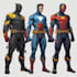 illustrat comic characters, superhero fanart, marvel style