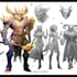 fantasy dnd party and dnd design