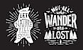 create unique hand lettering typography for t shirt design