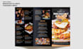 design professional menu design that is sleek and elegant