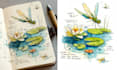 digitally recreate and enhance your hand drawn sketch
