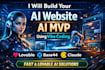 build ai website, ai mvp with vibe coding using glide, claude code, lovable