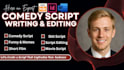 do comedy script writing short film,stage play, script editing, stand up comedy