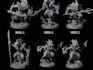sculpt 3d mimic knight miniature,3d monster character,3d dnd tabletop model, obj