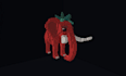 create custom minecraft 3d model in blockbench with texture and animation