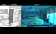 create a stylised 2d background