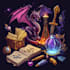 do a fantasy game logo