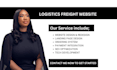 build logistics website trucking website cargo website, freight dispatch website