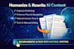 humanize ai text and rewrite ai content for websites and business