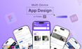design trending mobile app ui ux in figma, with custom figma app design