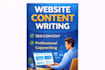 write professional website content and landing page copy