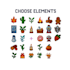 create stardew valley style pixel art portrait