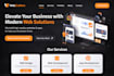 build modern custom websites with HTML CSS and react
