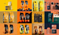 design professional coffee bag packaging , tea label and food label design