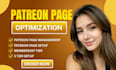 set up your patreon page