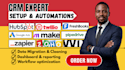 setup zoho crm dashboard sales pipeline data migration calendar integration