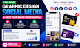 setup graphic design social media social media growth professional