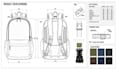 design handbag, backpack, luggage and create professional bag tech pack