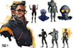 draw professional custom character
