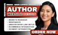 design author website book author website ebook website author landing page