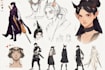 draw professional custom character