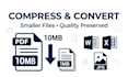 merge, split and compress PDF files professionally