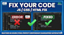 fix HTML CSS and javascript bugs and improve layout