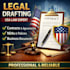 draft professional contracts and legal documents under US law