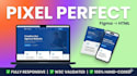 convert figma to pixel perfect responsive website