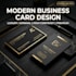 do modern and luxury business card design