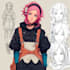 design a anime character