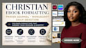 design christian ebook formatting prayer journal format manusript daily devotion