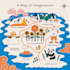 do unique hand drawn map vector illustration
