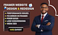 framer website design framer developer fix framer landing page development
