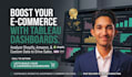 build your ecommerce dashboard to scale sales and profits