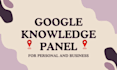 create and edit a google knowledge panel or graph for any category