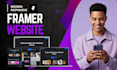 design framer website develop framer website