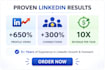 linkedin outreaching and prospecting, b2b lead generation organically and manual