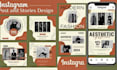 design aesthetic instagram kit instagram ad creative instagram carousel post